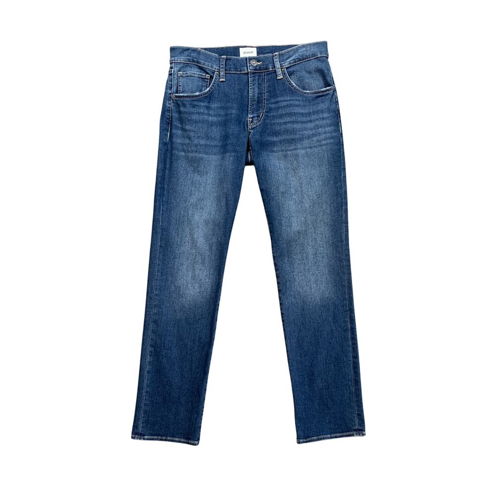Hudson Jeans Mens 31 Byron Straight Leg Stretch Cotton Blend Medium Wash